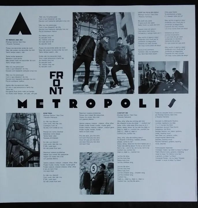 VINIL LP FRONT "METRÓPOLIS" - Foto 3