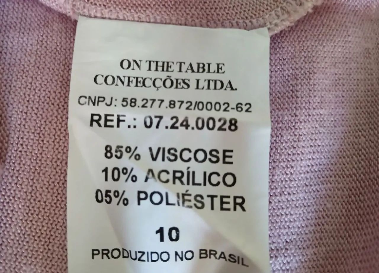 Blusa de tricô infantil com estampa de coqueiros Mixed Kids  - Foto 4