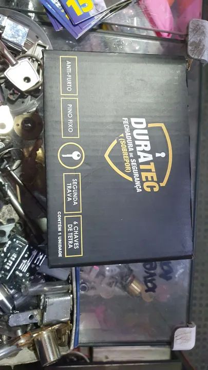 Fechadura DuraTec - Nova na caixa com 6 chave tétra - Foto 3