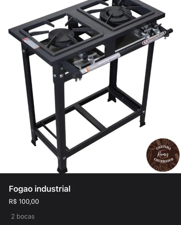 Fogão industrial aluguel