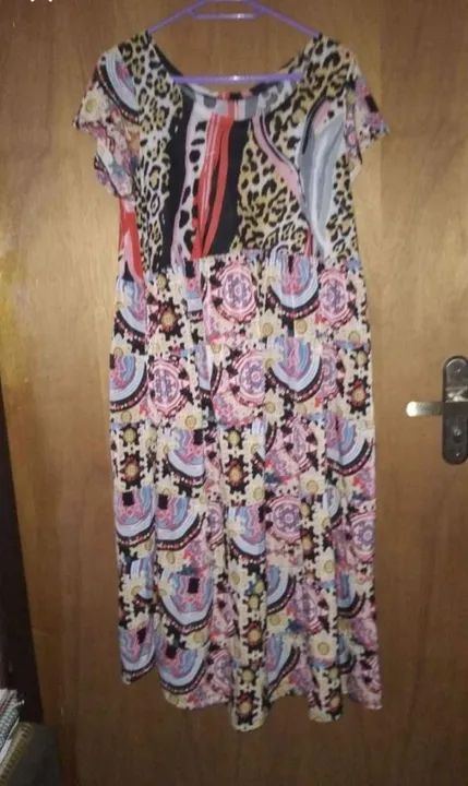 Vestido Floral Estampado GG