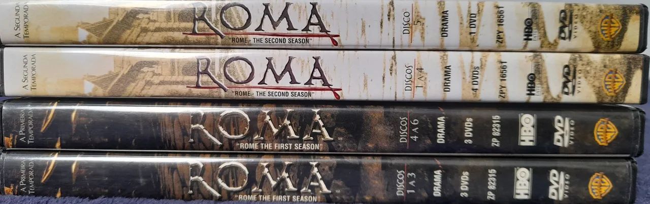DVD - Série Roma completa ( 1ª e 2ª temporadas) - Foto 3