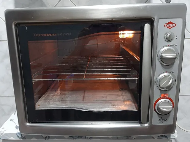 Forno Elétrico Luxo Inox Classic 220V - Layr, Eletro