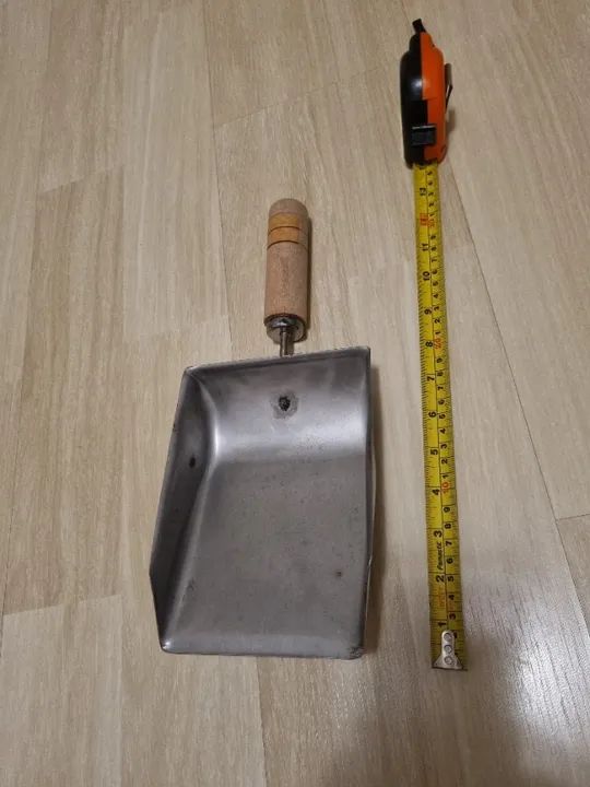 Pá Aço Inox para cinzas churrasqueira  - Foto 2