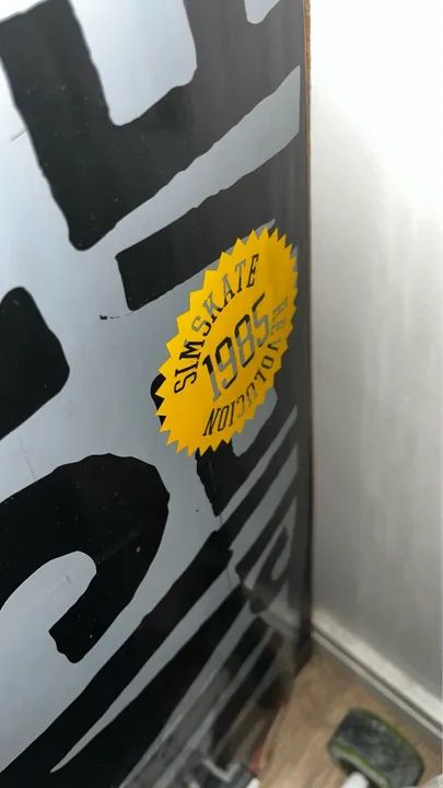 Skate LONGBOARD personalizado pouco usado - Foto 6