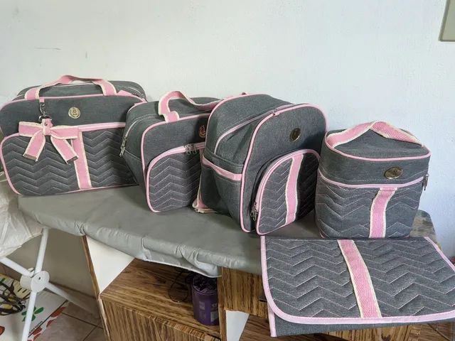 Bolsa maternidade Nova!!!! 5 peças 