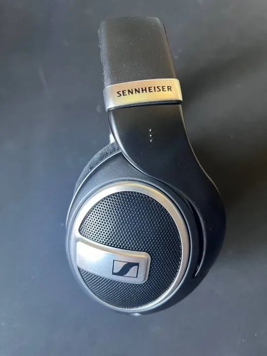 Headphone Sennheiser HD599 Preto - Foto 4