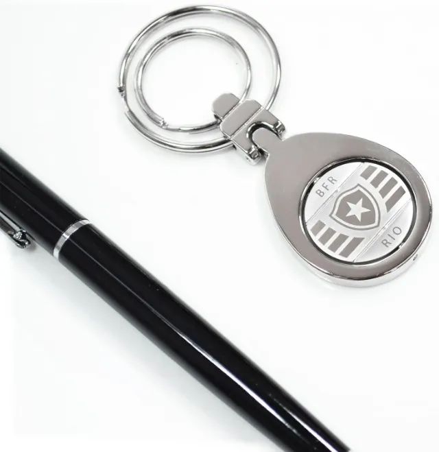 Kit Presente - Chaveiro e Caneta Botafogo - Novo e Lacrado - Foto 3