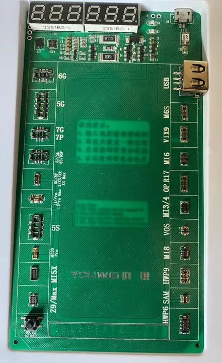 Placa Ativadora Reativadora Bateria iPhone Android Youwei UD-928 - Foto 3
