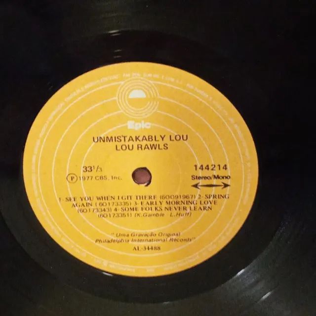 Vinil Lou Rawls - Unmistakable Lou - Foto 4
