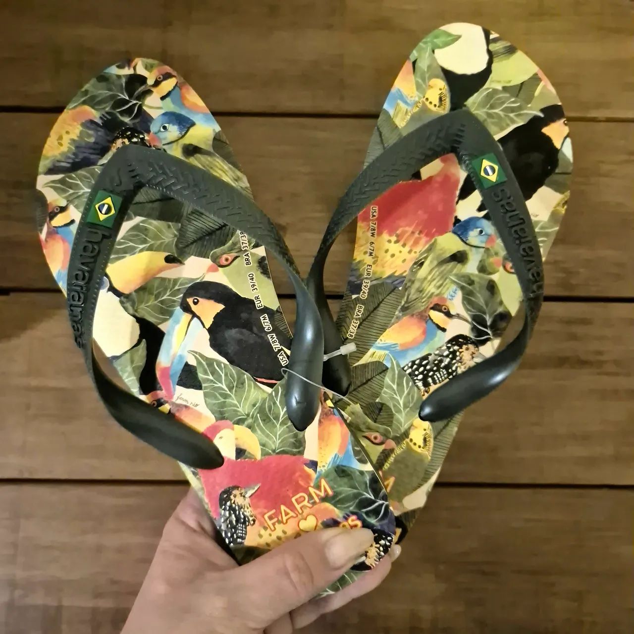 Chinelo Havaianas Farm  - 35/36 - Foto 2