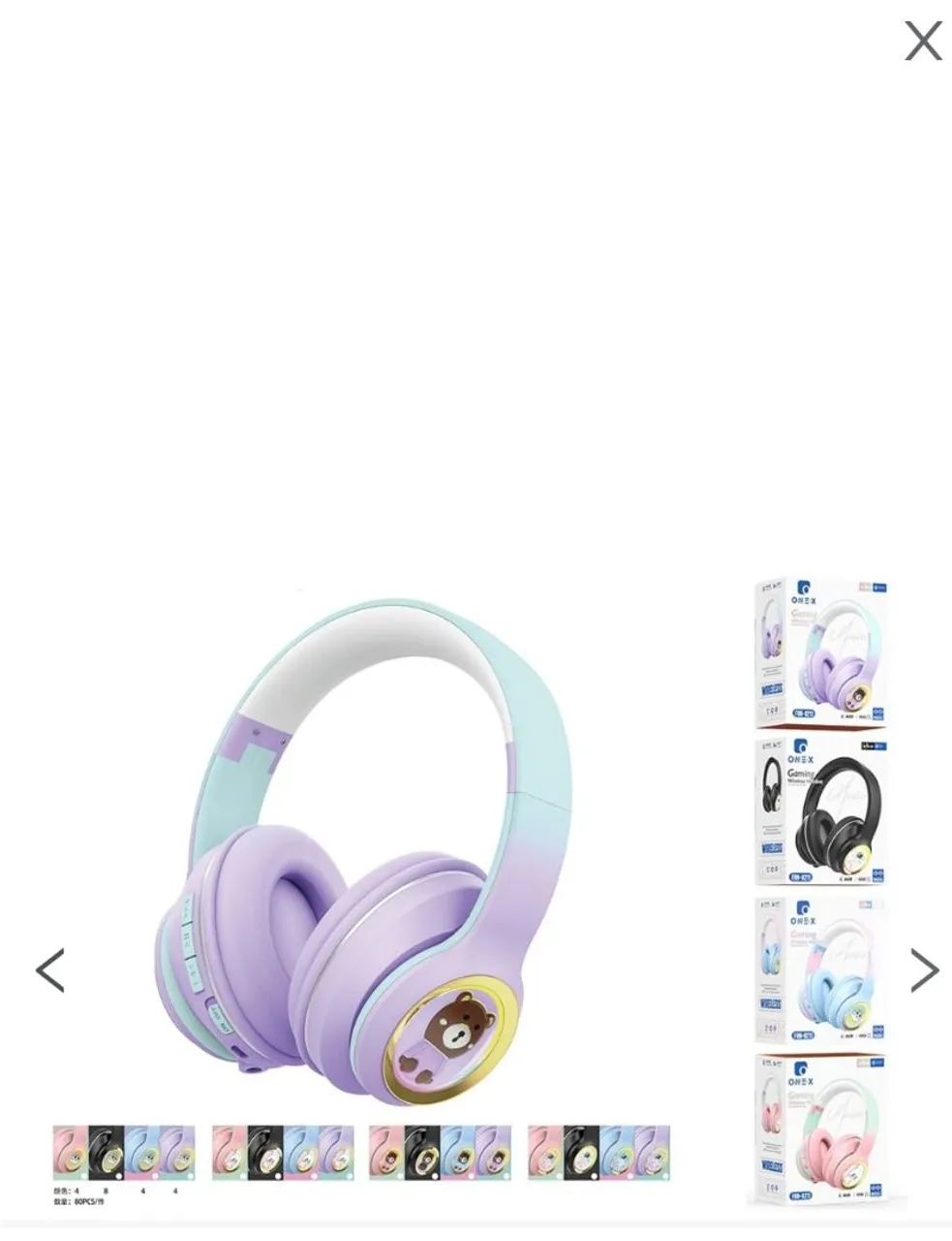Fone de Ouvido Bluetooth ONEX - Gamer, Sem Fio - Novo - Foto 5