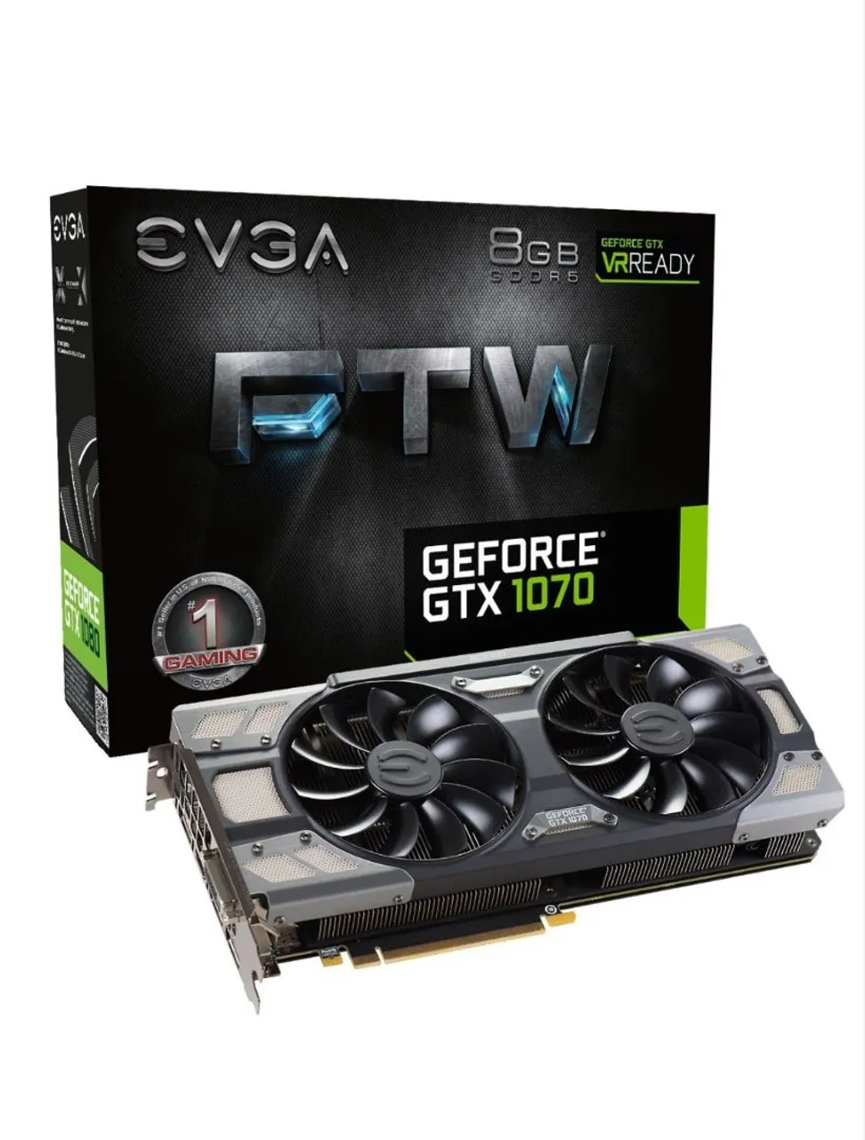 Placa de Vídeo EVGA GTX 1070 8GB