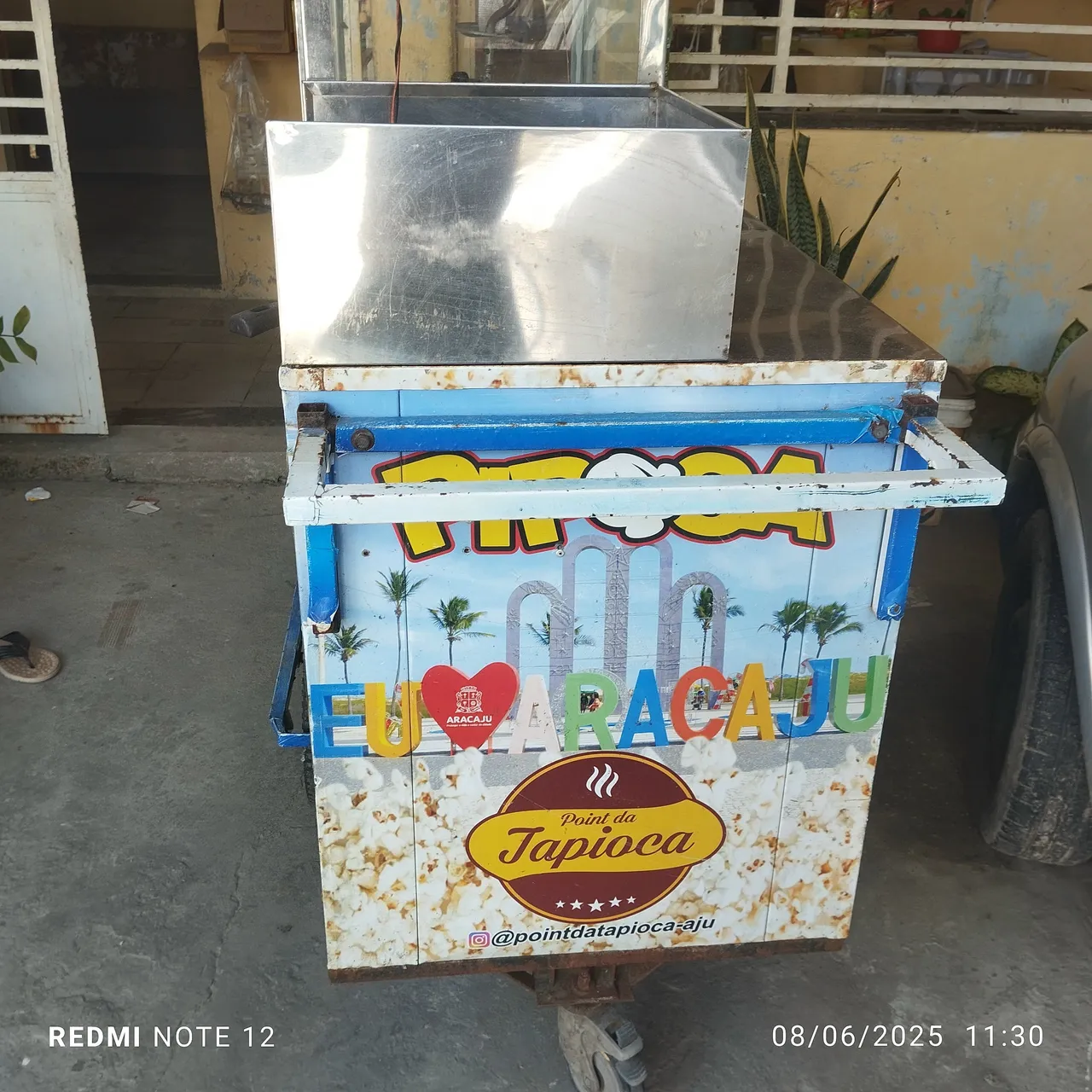 Carrinho de pipoca