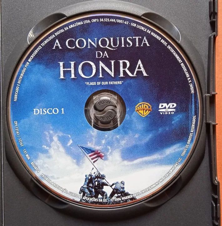 Dvd A Conquista da Honra e Cartas de Iwo Jima - Foto 4