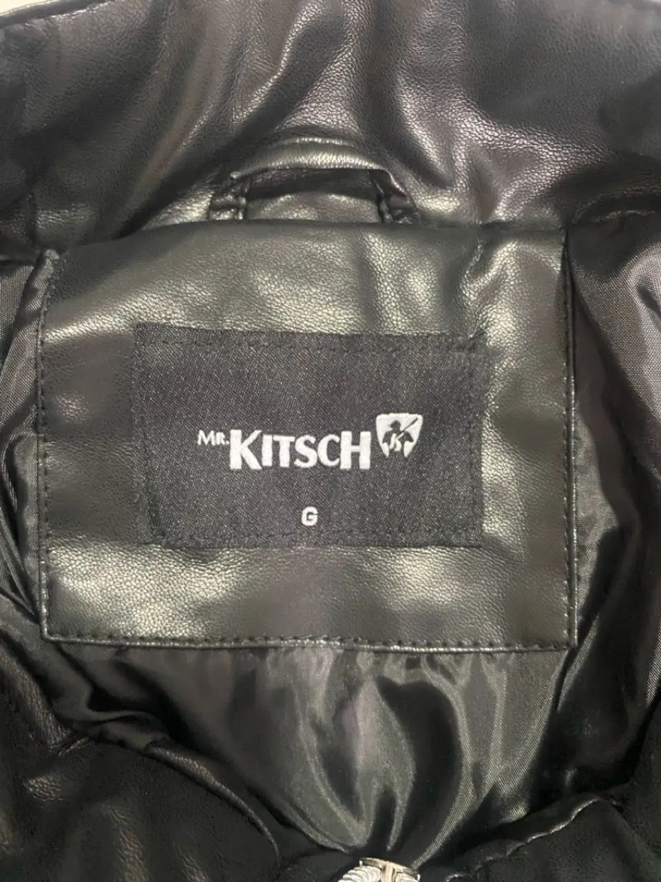 Jaqueta Mr .Kitsch Masculina Preta - Nova! - Foto 5
