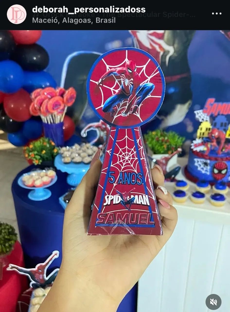 Personalizados Homem Aranha - Todos os temas - Foto 4