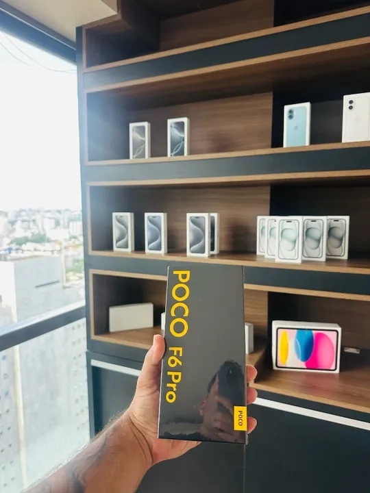 XIAOMI POCO F6 PRO 12GB RAM 512GB ROM | NOVO/LACRADO | 1 ANO DE GARANTIA | LOJA FÍSICA