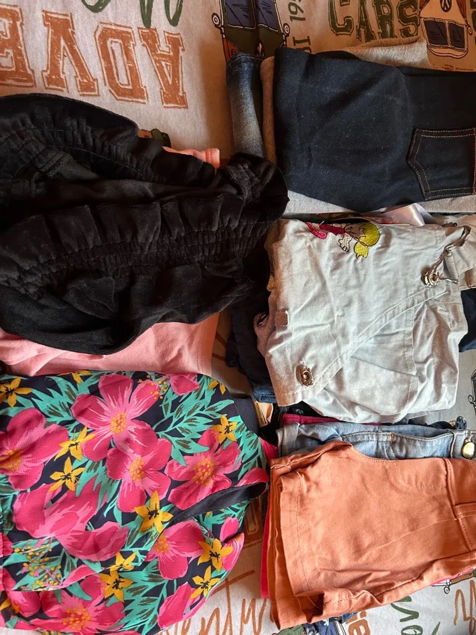 Lote roupas menina TAM 4  - Foto 2