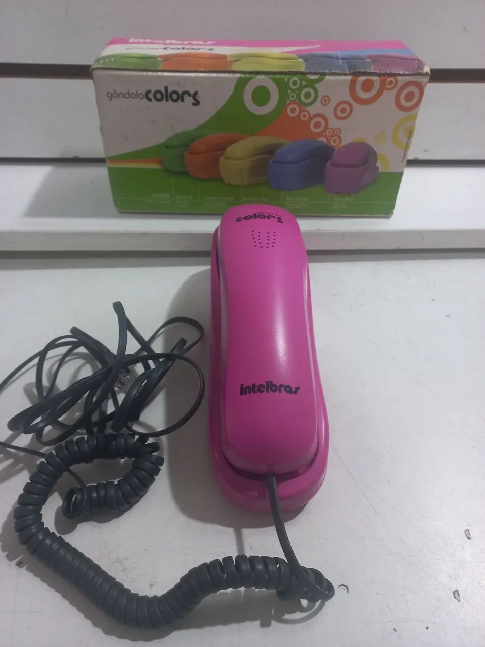 Telefone antigo Pink  - Foto 2