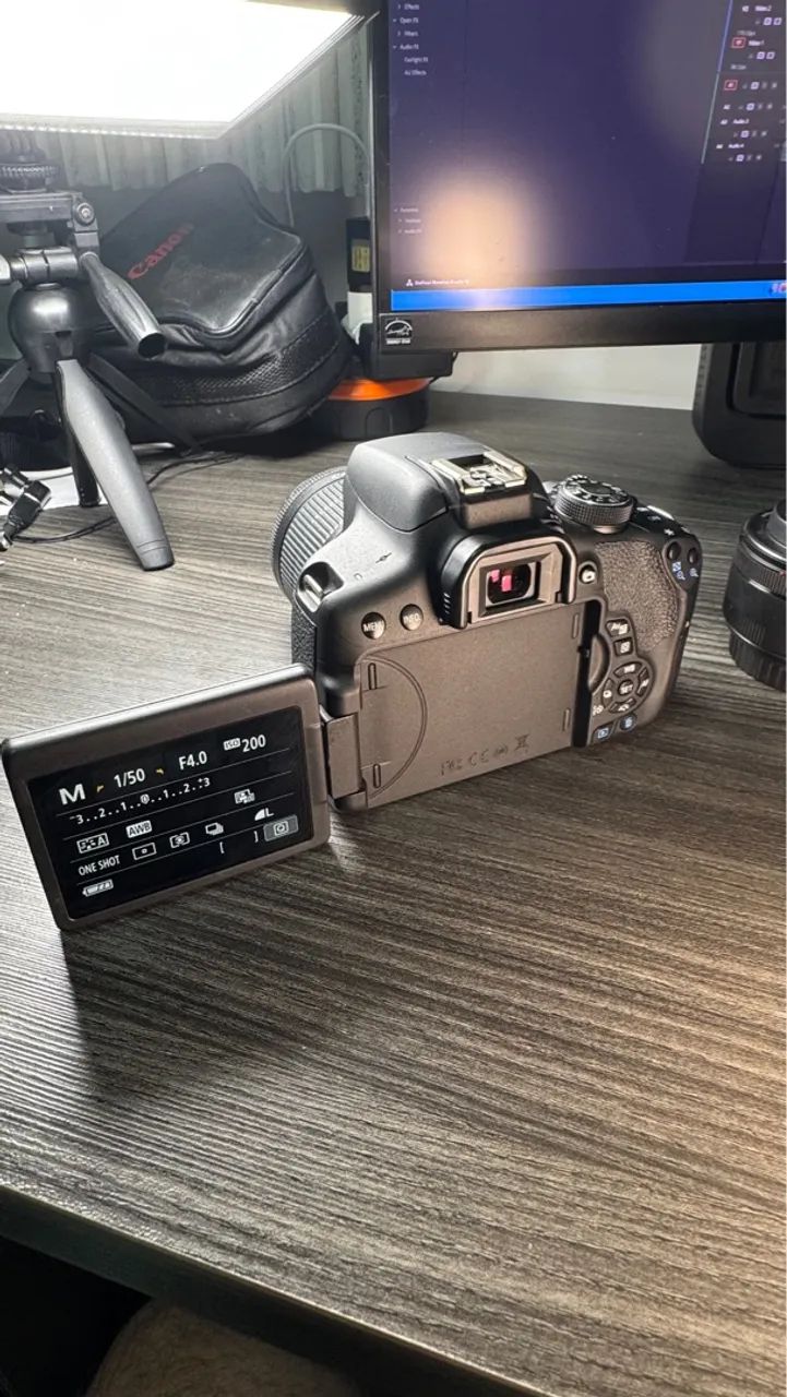 Canon t6i + lente 18-55mm + lente 50mm 1.8 - Foto 3