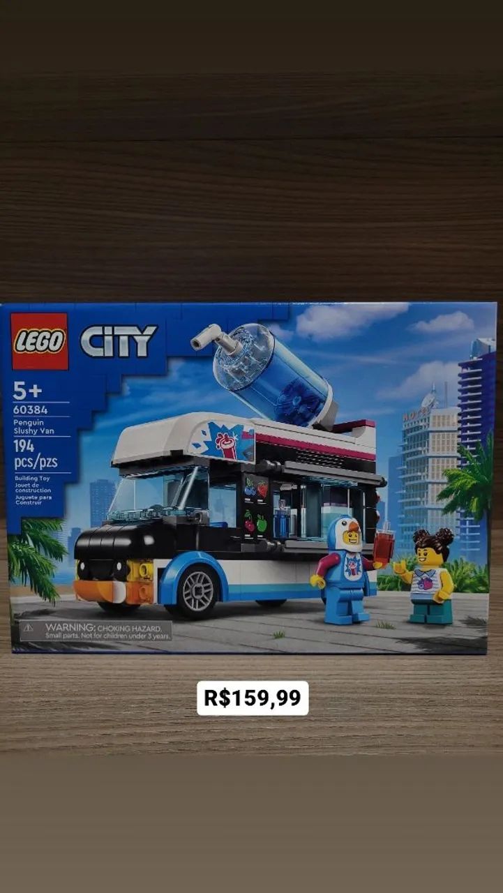 Lego City 60384 - Caminhão de Picolé do Pinguim