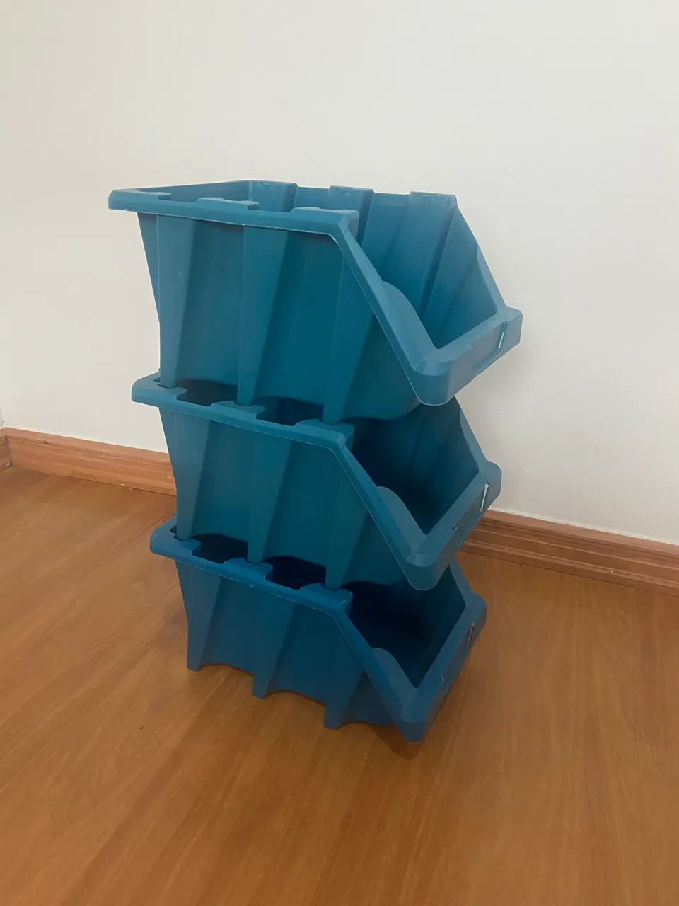 Gavetas plásticas empilháveis Presto nº 7 - Foto 3