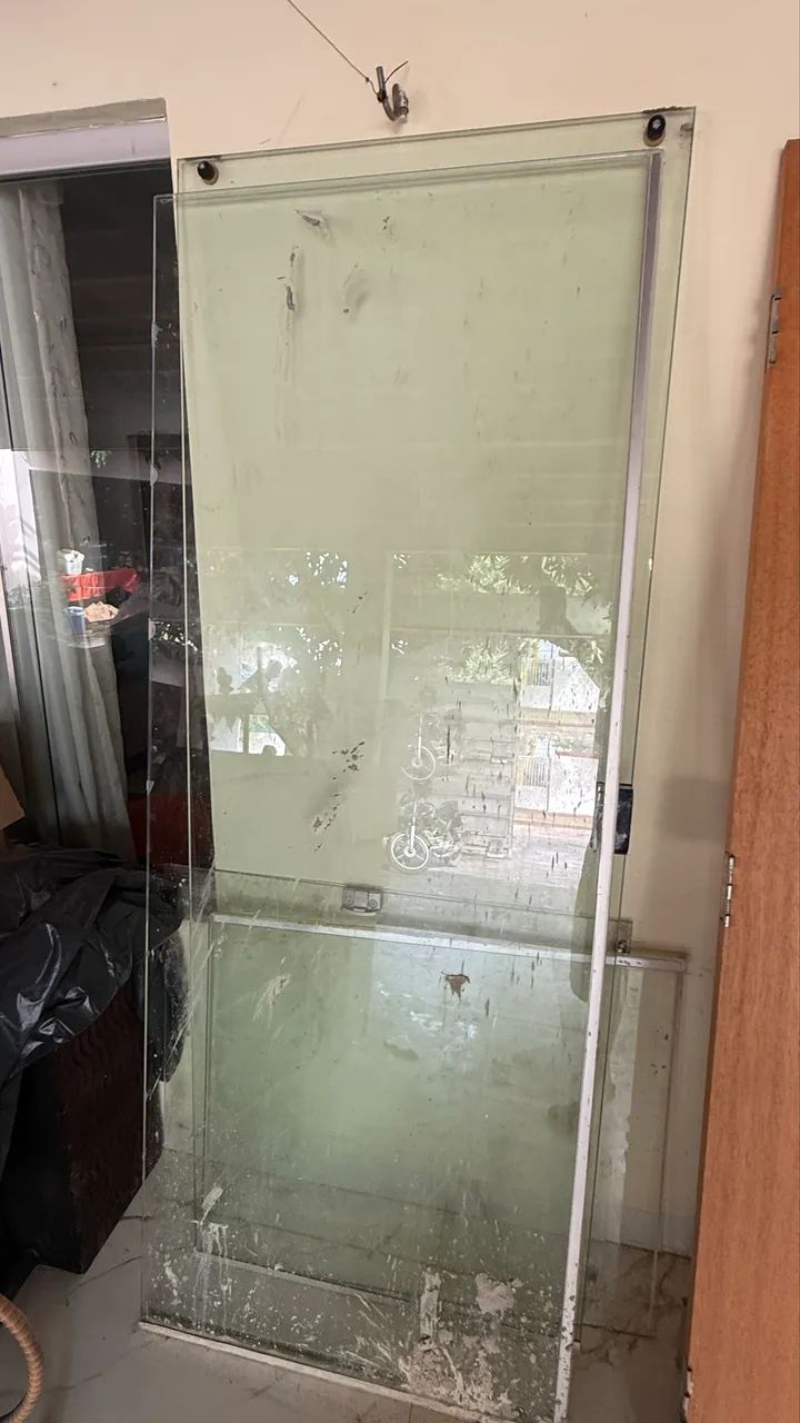 Porta de vidro incolor  - Foto 6