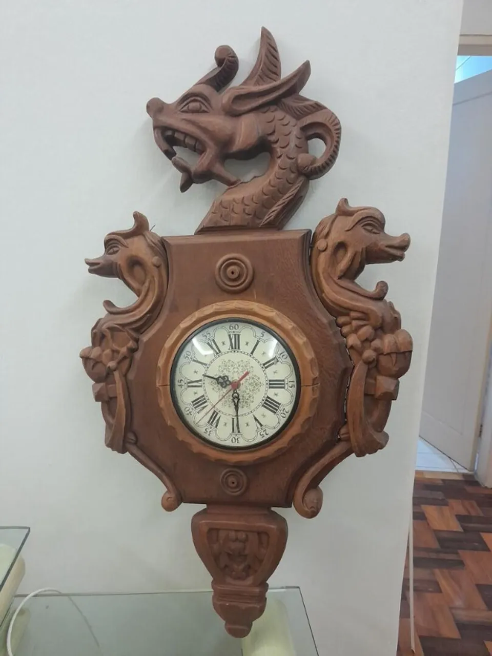 RELOGIO DE PAREDE DECORATIVO DRAGÃO