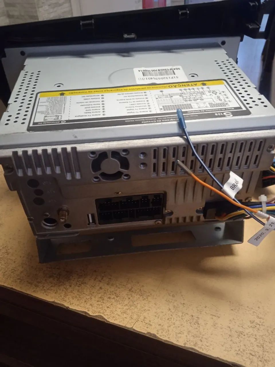 Central Multimídia para Carro - DVR SRG DC12v NAVI (Usado) - Foto 3