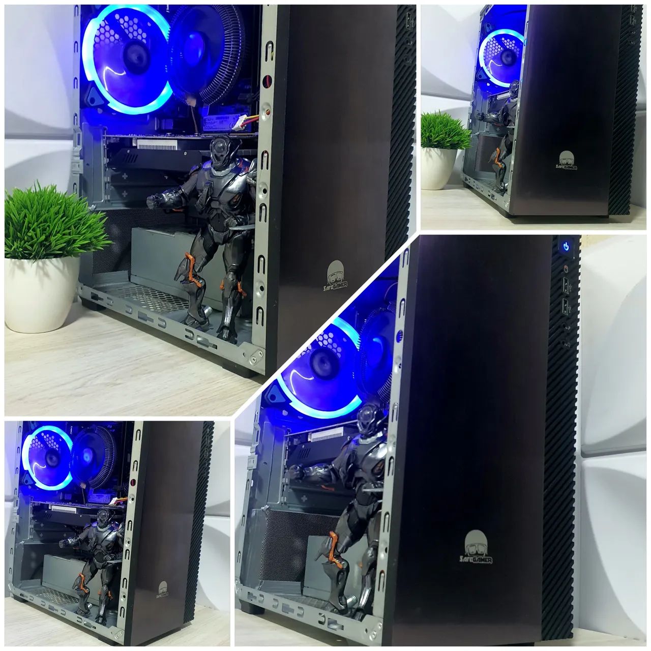 Pc Gamer Ryzen 5 1500X+12gb ram DDR4+SSD 256GB TOP MAQUINA!!!    <br>