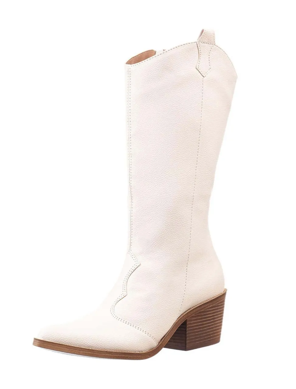 Bota Feminina Country Branca - Elegância e Conforto