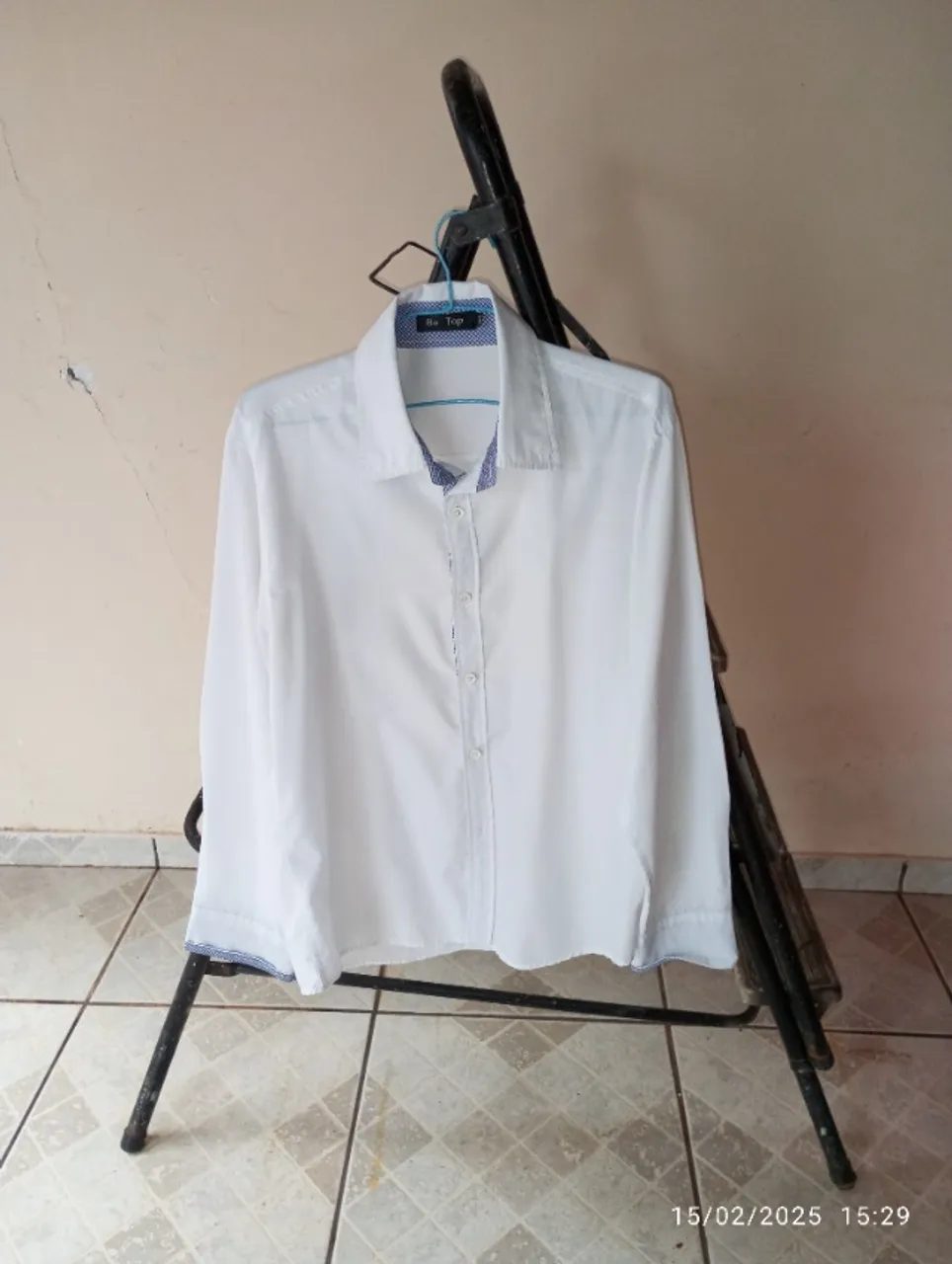 Camisa social usada Be Top