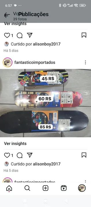Skate Completopq 45.00 - Diversos Tamanhos e Modelos - Foto 2