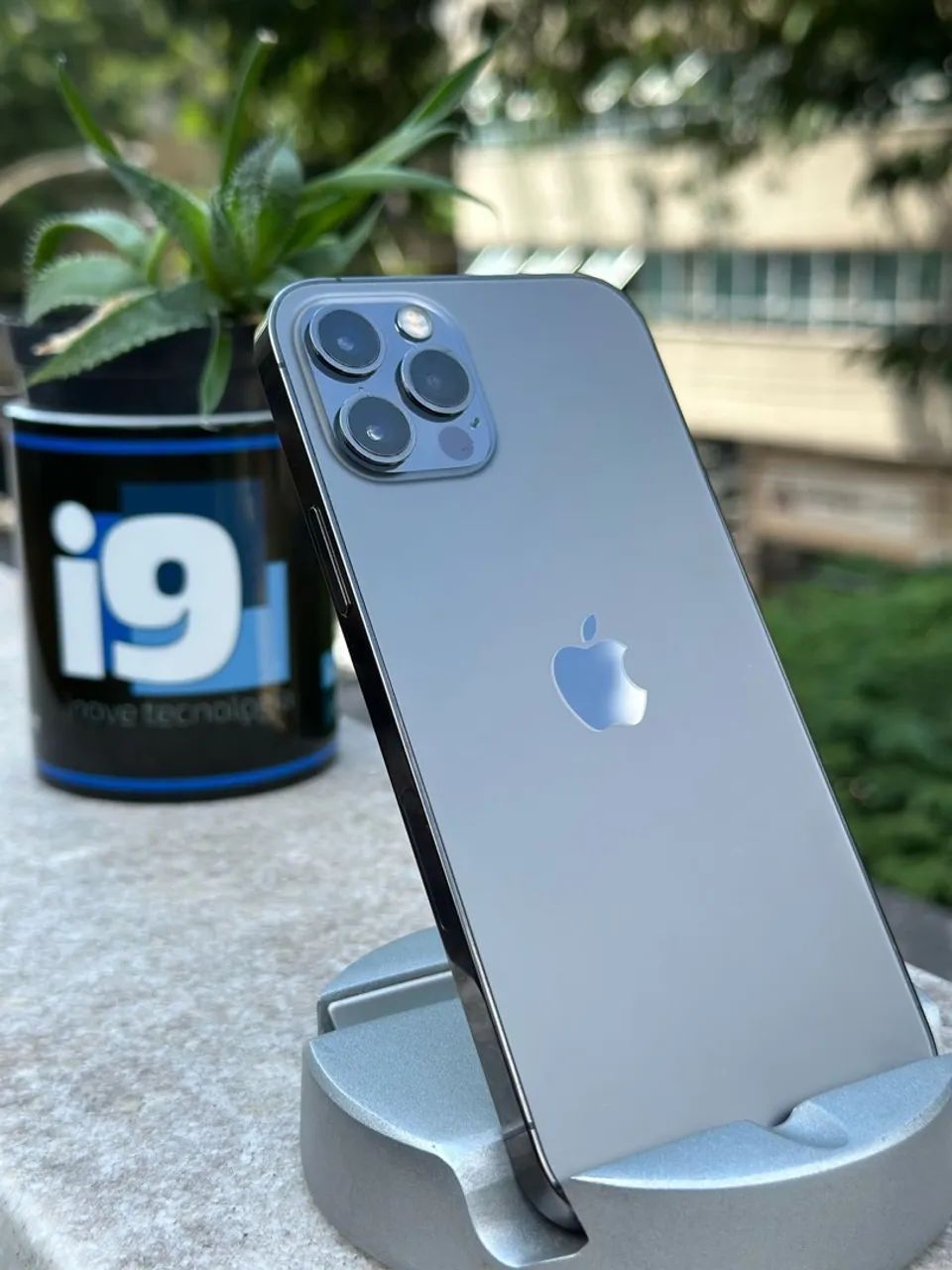 iPhone 12 Pro 128GB Cor Grafite seminovo com garantia - Foto 5