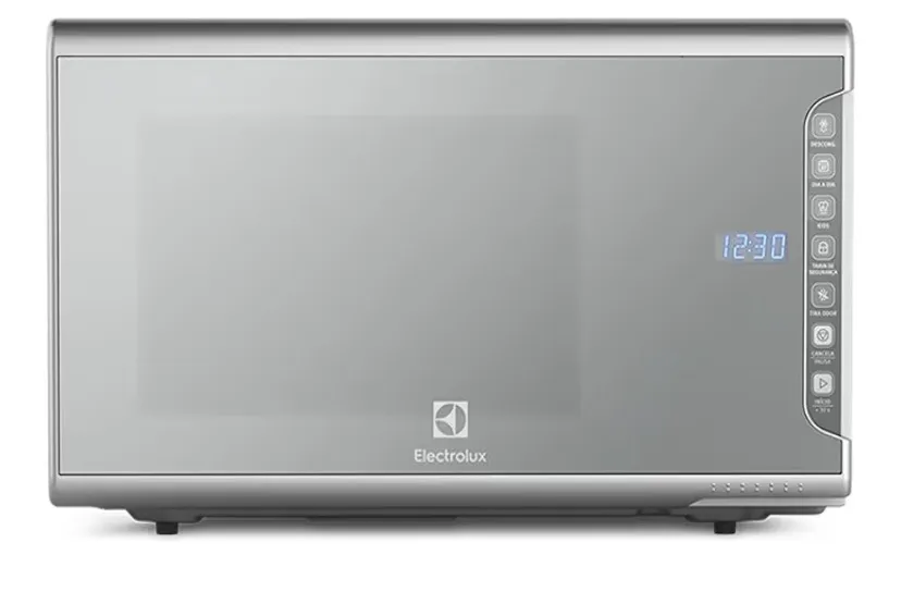 Micro-ondas Electrolux Prata - Design Moderno e Eficiente