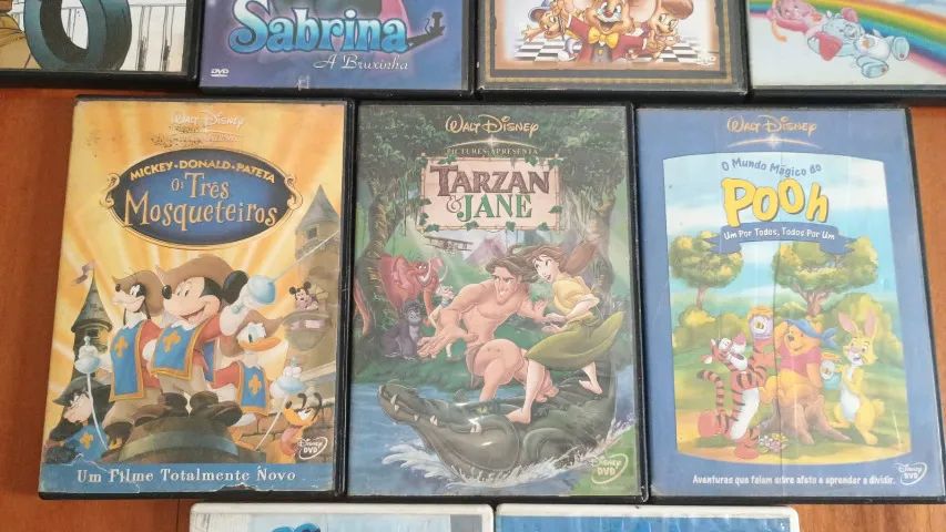 COLETÂNEA VARIADA DE DVDS INFANTIS COM 9 TÍTULOS - Foto 3