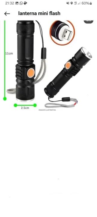 Lanterna Mini Flash - Foto 2