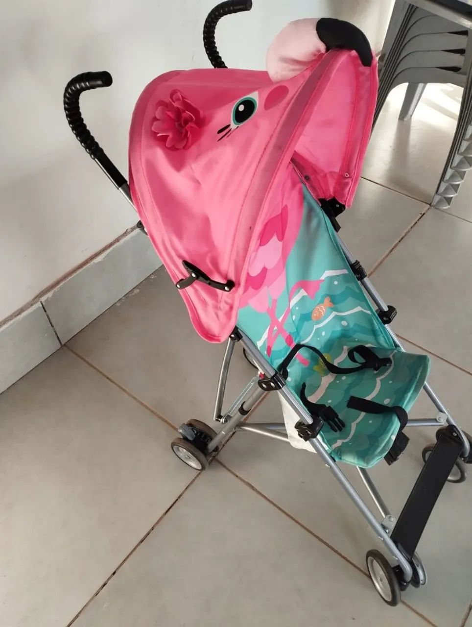 Carrinho de Bebê Flamingo Conforto e Estilo Móveis Infantis