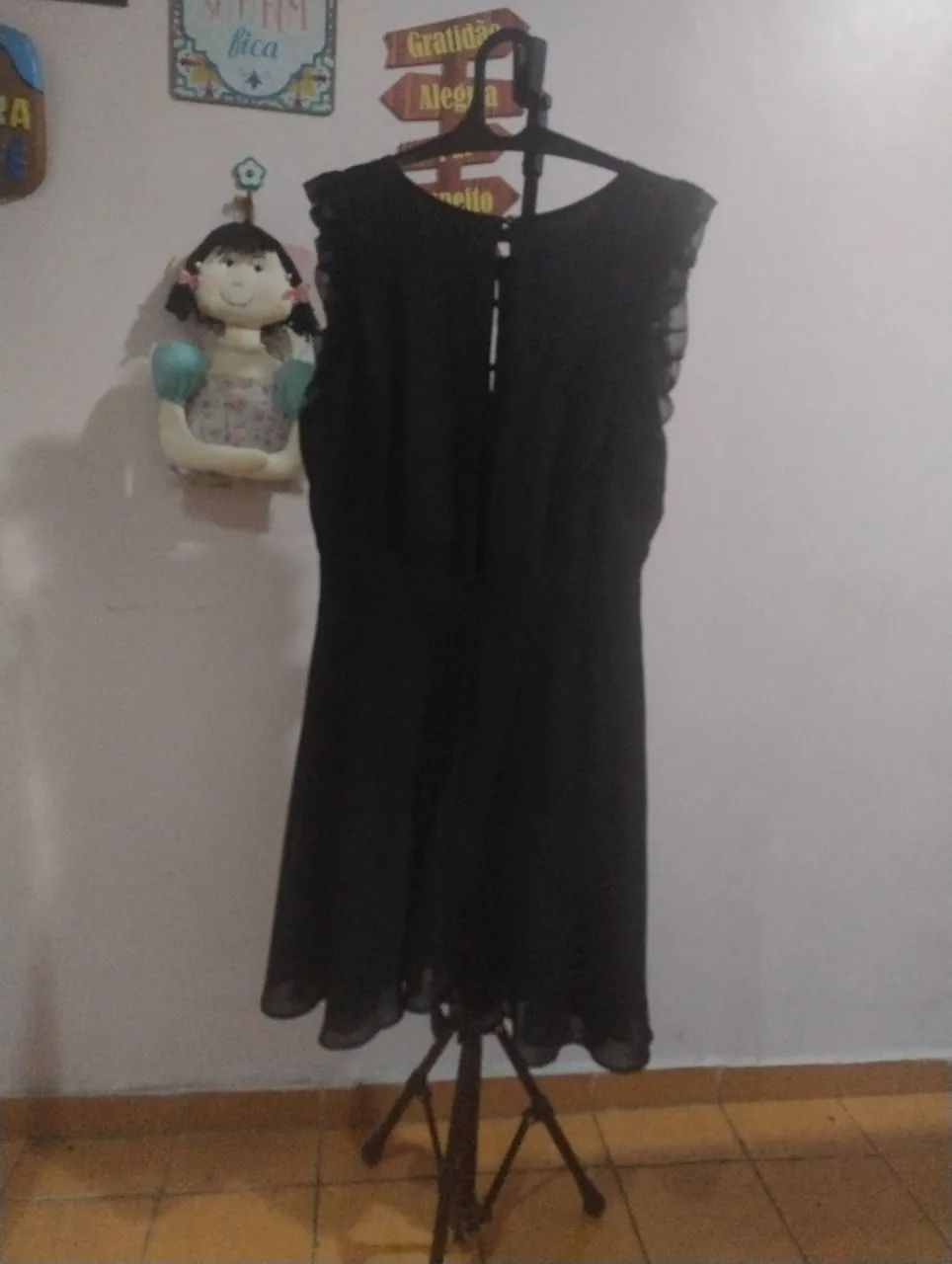 VESTIDO PRETO elegante - Foto 4