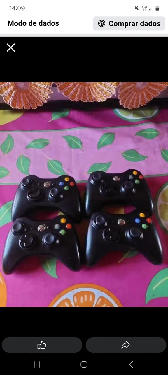 controle xbox 360 original