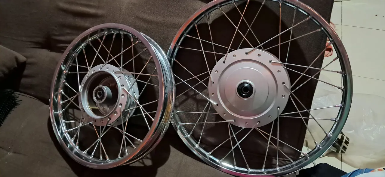 Roda da biz 110 nova