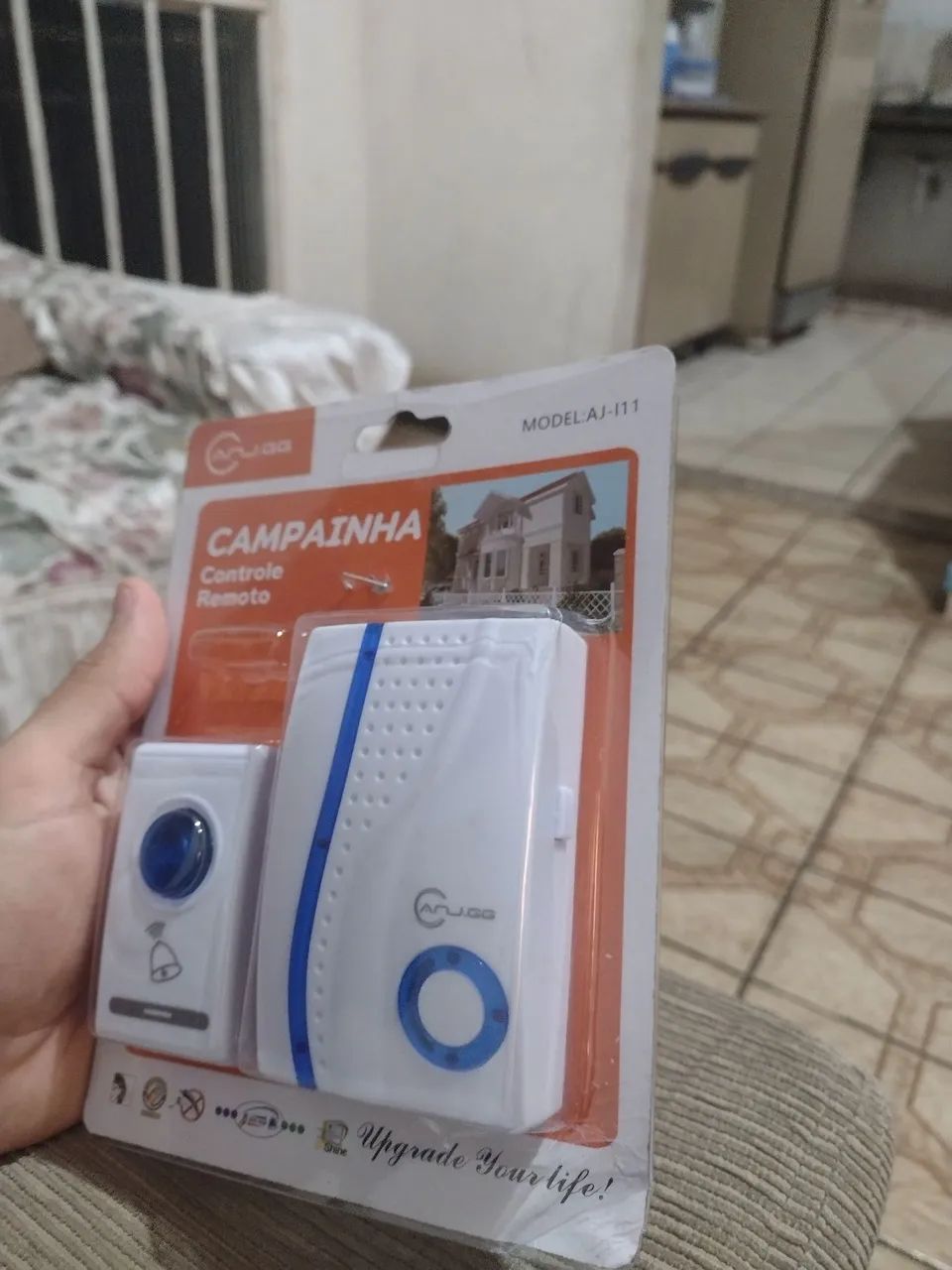 Campainha Sem Fio com Controle Remoto65153836876162122