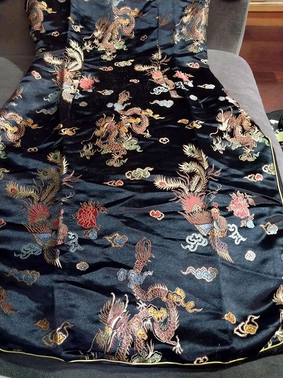 Vestido Chinês Bordado  - Foto 3