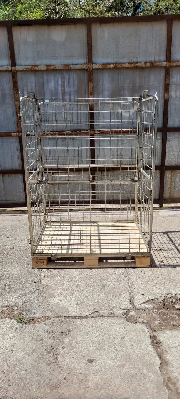 Gaiola fundo de paletes 1.000 X 1.200 x 1.500  - Foto 2