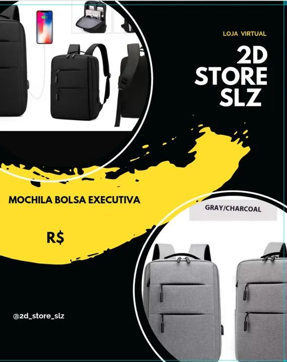 Mochila Executiva - Preta