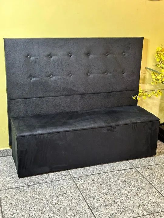 Cabeceira de Cama Box .. temos baú recamier tb