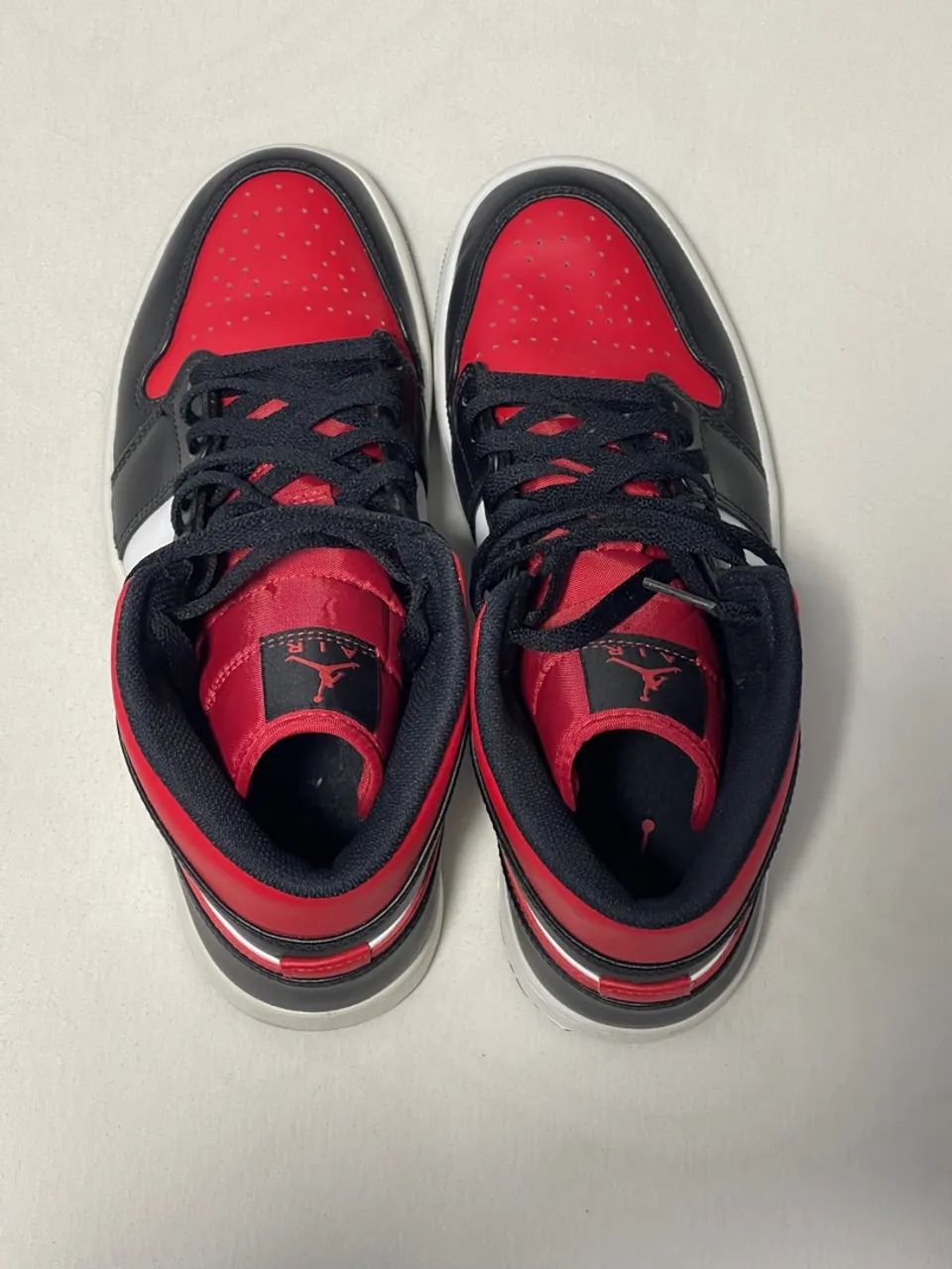 Air Jordan - Vermelho e Preto - Foto 4