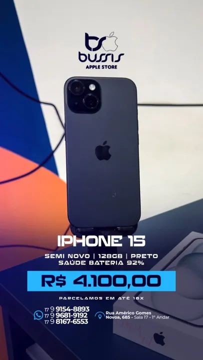 iPhone 15 128GB ブラック バッテリー 100% iPhone15 128GB ブラック バッテリー100% - メルカリ