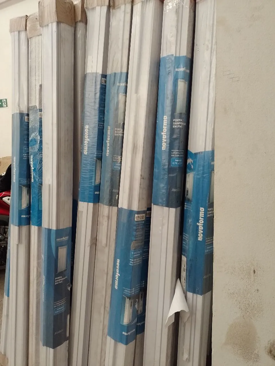 Porta Sanfonada em PVC - Novaforma saldo LD 49$